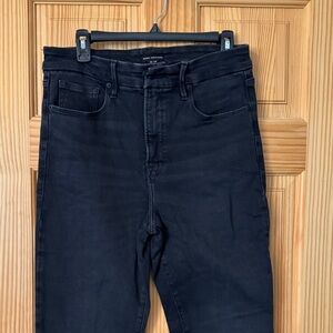 Good American Black Boot Cut Pants